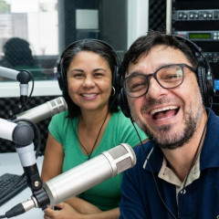 Enoc Sobrinho e Franciane Monteiro