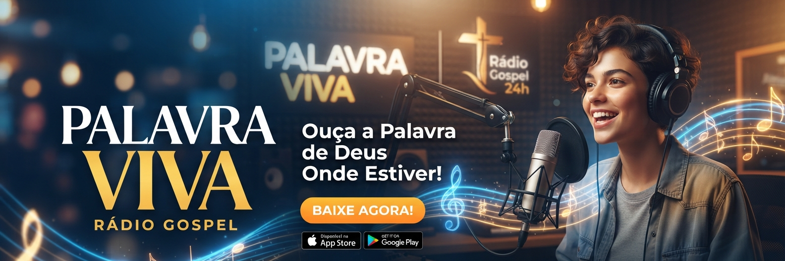Ouça onde estiver: baixe nosso app na Google Play!